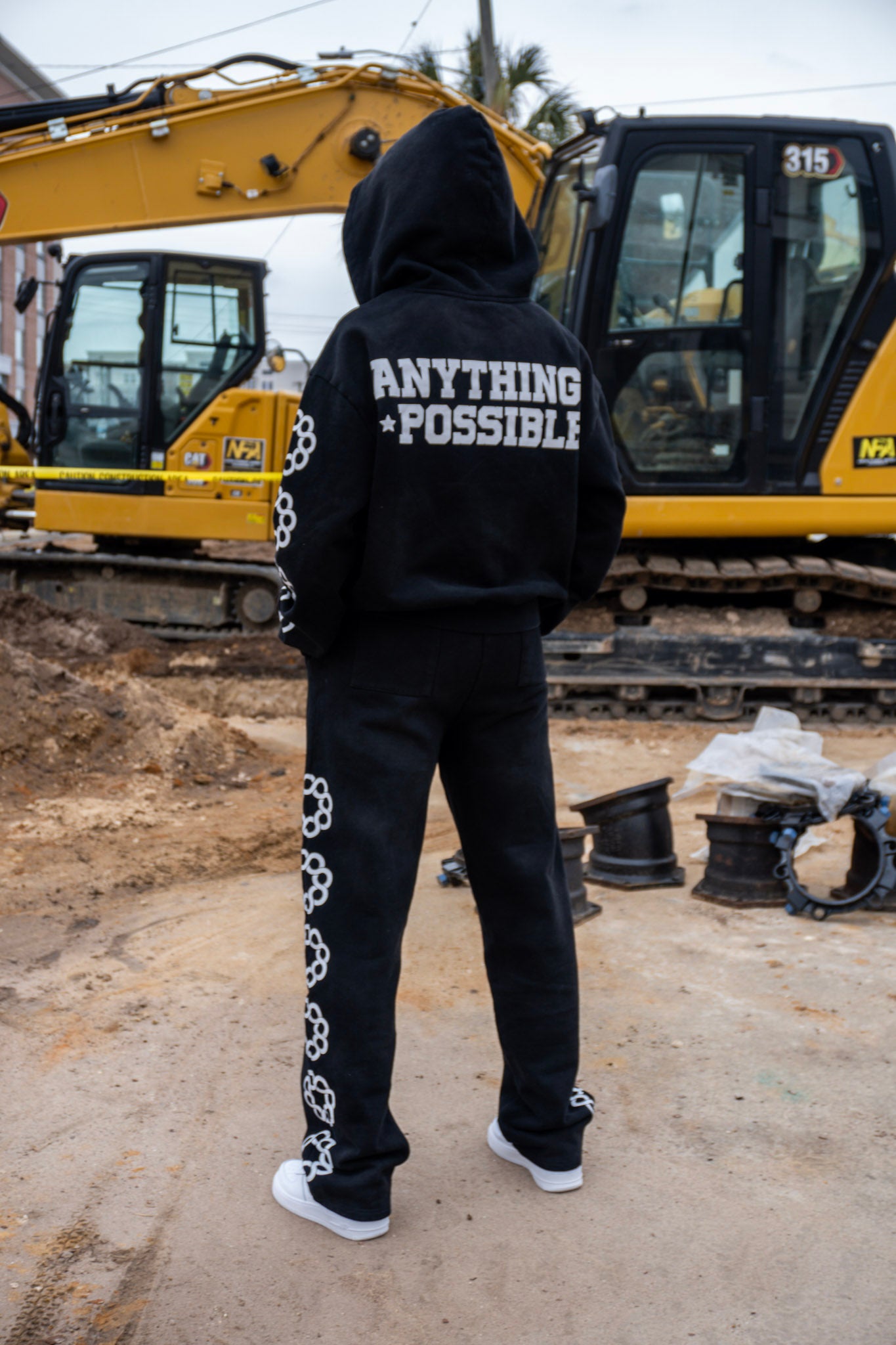 'Midnight Black' Infinity Sweats (Pre-Order)