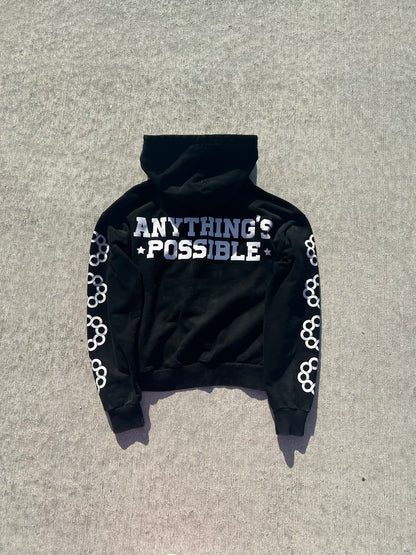 'Midnight Black' Infinity Zip-Up (Pre-Order)