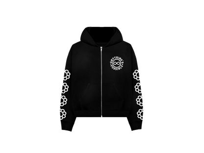 'Midnight Black' Infinity Zip-Up (Pre-Order)